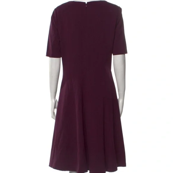 knee length dresses for ladies Lafayette 148 New York Finesse Crepe Twist Dress in Coral